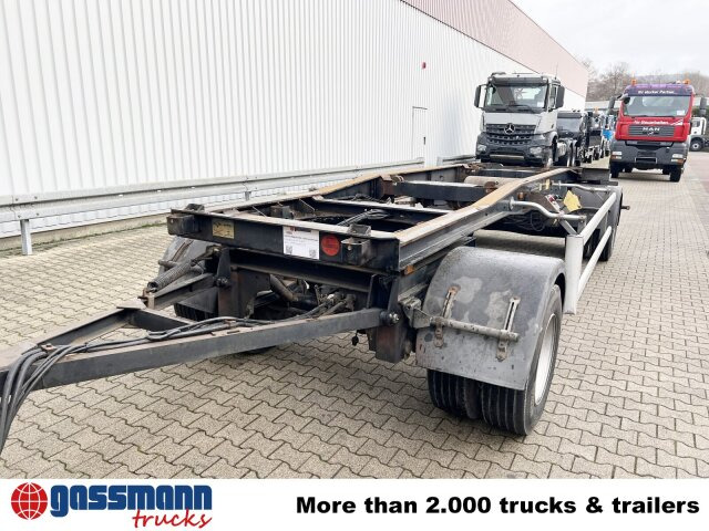 Hüffermann HUEFFERMANN HSA 18.65 Schlittenabroller - Remolque multilift/ Portacontenedores de cadenas: foto 4 Hüffermann HUEFFERMANN HSA 18.65 Schlittenabroller - Remolque multilift/ Portacontenedores de cadenas: foto 4