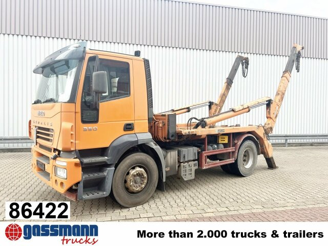 Iveco 190 AD 35 4x2, Meiller Tele-Absetzer - Portacontenedor de cadenas camión: foto 1 Iveco 190 AD 35 4x2, Meiller Tele-Absetzer - Portacontenedor de cadenas camión: foto 1