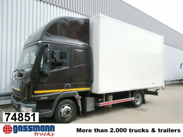 Iveco EuroCargo 75 E 17/4x2, 6x VORHANDEN! - Camión caja cerrada: foto 1 Iveco EuroCargo 75 E 17/4x2, 6x VORHANDEN! - Camión caja cerrada: foto 1