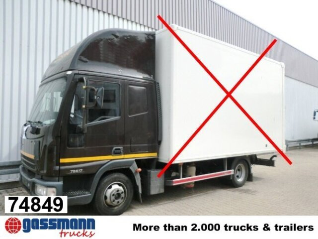Iveco EuroCargo 75 E 17/4x2, 6x VORHANDEN! - Camión caja cerrada: foto 1 Iveco EuroCargo 75 E 17/4x2, 6x VORHANDEN! - Camión caja cerrada: foto 1