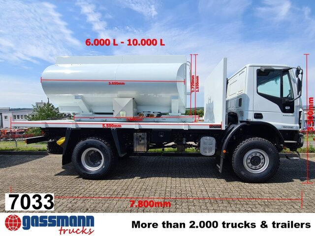 Iveco EuroCargo ML150E24 WS 4x4, Euro3 - Cisterna camión: foto 1 Iveco EuroCargo ML150E24 WS 4x4, Euro3 - Cisterna camión: foto 1