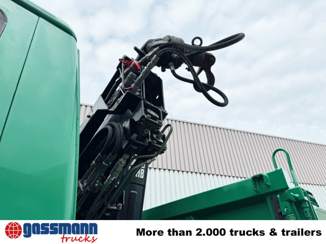 Iveco EuroCargo ML160E28 4x2 mit Kran Hiab XS 088 ES-2 - Volquete camión, Camión grúa: foto 2 Iveco EuroCargo ML160E28 4x2 mit Kran Hiab XS 088 ES-2 - Volquete camión, Camión grúa: foto 2