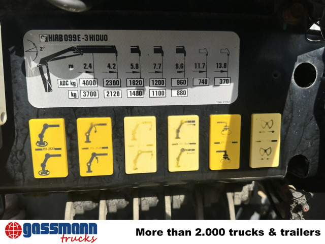 Iveco EuroCargo ML160E28 4x2 mit Kran Hiab XS099E-3 - Volquete camión, Camión grúa: foto 4 Iveco EuroCargo ML160E28 4x2 mit Kran Hiab XS099E-3 - Volquete camión, Camión grúa: foto 4