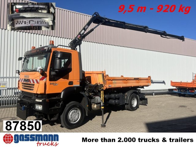 Iveco Trakker AD190T36WP 4x4, Widi-Platte, - Volquete camión, Camión grúa: foto 1 Iveco Trakker AD190T36WP 4x4, Widi-Platte, - Volquete camión, Camión grúa: foto 1