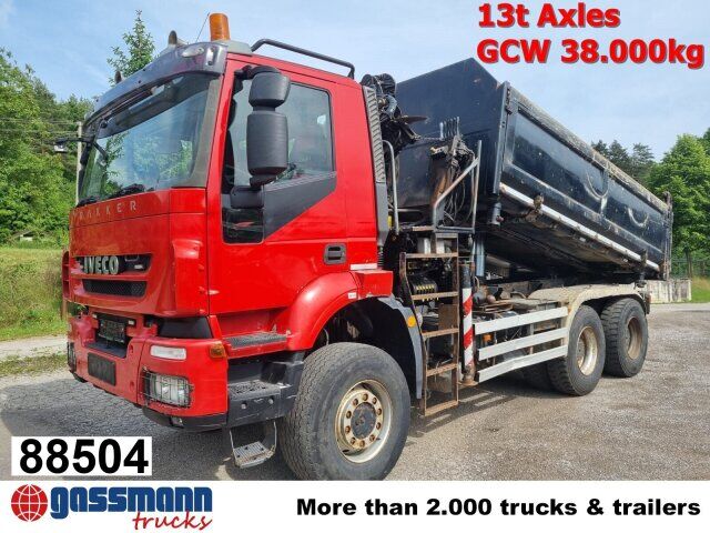 Iveco Trakker AD380T41W 6x6, Kran, Bordmatik - Volquete camión, Camión grúa: foto 1 Iveco Trakker AD380T41W 6x6, Kran, Bordmatik - Volquete camión, Camión grúa: foto 1