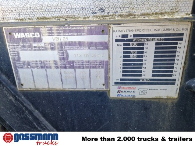 KAMAG Wiesel WBH 25 P - Portacontenedore/ Intercambiable camión: foto 2 KAMAG Wiesel WBH 25 P - Portacontenedore/ Intercambiable camión: foto 2