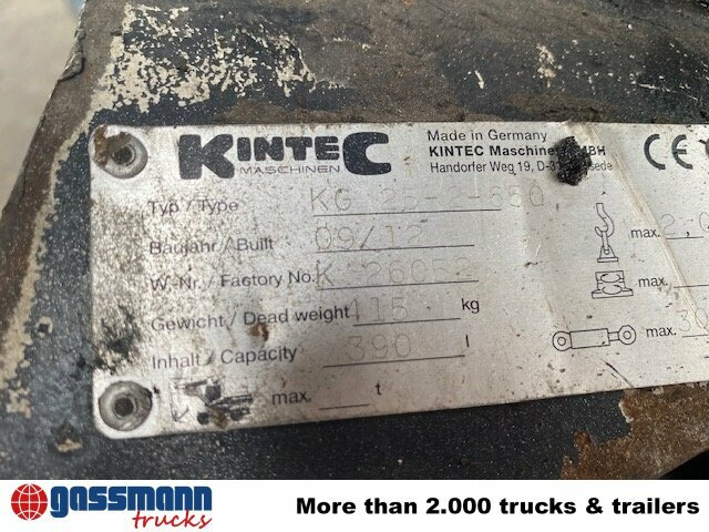 KG 25-2-650 - Cuchara de mordazas: foto 5 KG 25-2-650 - Cuchara de mordazas: foto 5