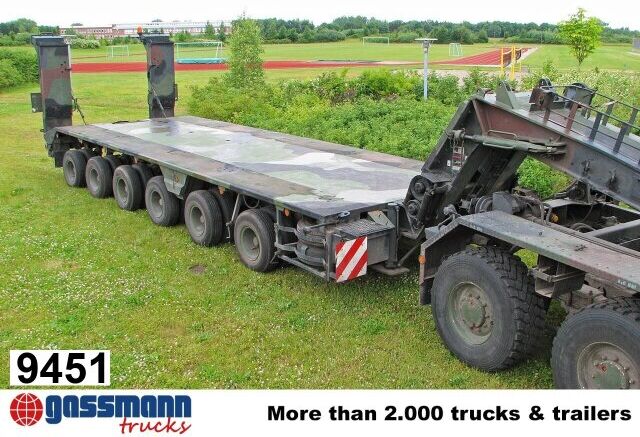Kässbohrer SLT 56 t, Elefant (Franziska) EX BW - Góndola rebajadas semirremolque: foto 1 Kässbohrer SLT 56 t, Elefant (Franziska) EX BW - Góndola rebajadas semirremolque: foto 1