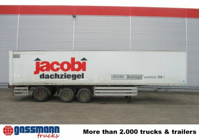 Kögel SF 24 Kofferauflieger, gelenkte Achse, Rolltor, - Caja cerrada semirremolque: foto 5 Kögel SF 24 Kofferauflieger, gelenkte Achse, Rolltor, - Caja cerrada semirremolque: foto 5