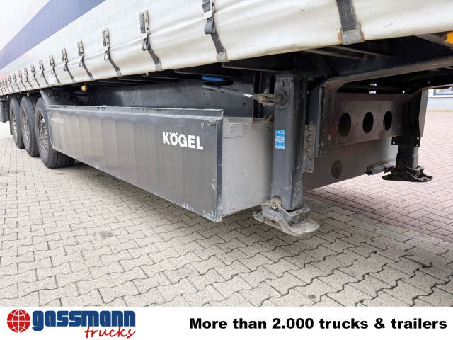 Kögel SN 24-1, Liftachse, Edscha - Semirremolque plataforma/ Caja abierta: foto 2 Kögel SN 24-1, Liftachse, Edscha - Semirremolque plataforma/ Caja abierta: foto 2
