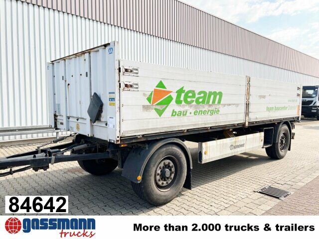 Krone AZP 18 - Remolque plataforma/ Caja abierta: foto 1 Krone AZP 18 - Remolque plataforma/ Caja abierta: foto 1