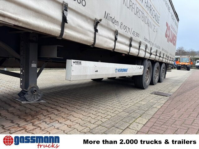 Semirremolque plataforma/ Caja abierta Krone SDP 27 , Edscha-Verdeck, Ex-Fahrschule: foto 12
