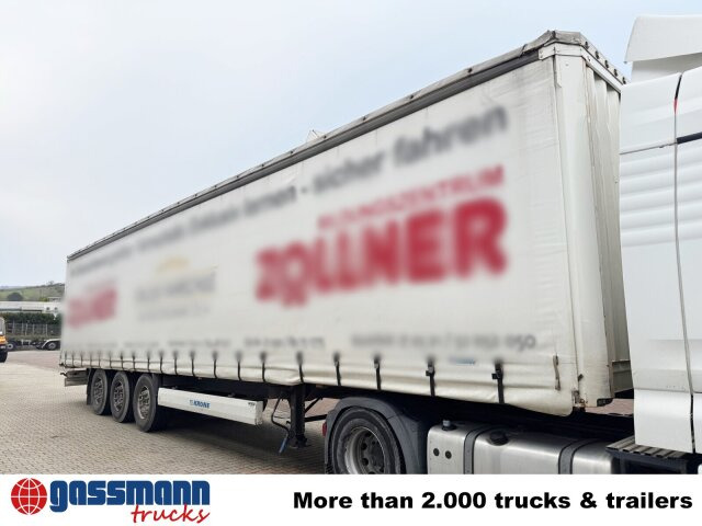 Semirremolque plataforma/ Caja abierta Krone SDP 27 , Edscha-Verdeck, Ex-Fahrschule: foto 8