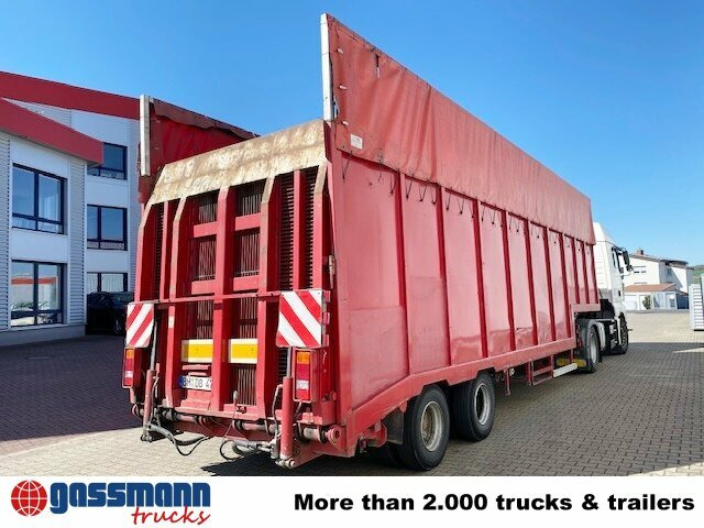 Góndola rebajadas semirremolque para transporte de equipos pesados Langendorf SATUE 20/24 mit durchgehender hydr. Rampe: foto 8 Góndola rebajadas semirremolque para transporte de equipos pesados Langendorf SATUE 20/24 mit durchgehender hydr. Rampe: foto 8
