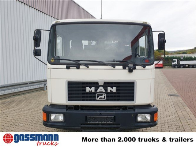 MAN 14.152 F 4x2 BB mit Kran Hiab 060-2 - Multibasculante camión, Camión grúa: foto 3 MAN 14.152 F 4x2 BB mit Kran Hiab 060-2 - Multibasculante camión, Camión grúa: foto 3