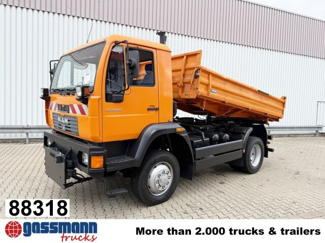 MAN 14.225 LAK 4x4 BB, Winterdienstausstattung - Volquete camión: foto 1 MAN 14.225 LAK 4x4 BB, Winterdienstausstattung - Volquete camión: foto 1