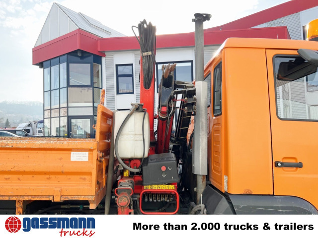 Volquete camión, Camión grúa MAN 8.163 4x2 BB mit Kran Fassi F60A.23: foto 11