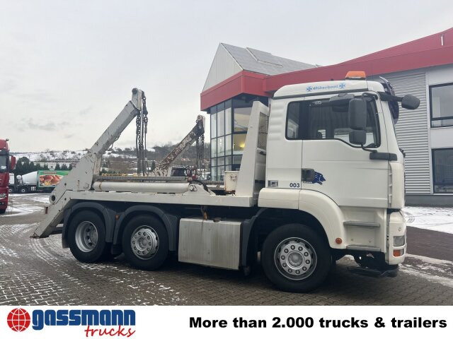 Portacontenedor de cadenas camión MAN TGA 26.360 6X2/4 BL, Vorlauf Lenk-Liftachse: foto 11 Portacontenedor de cadenas camión MAN TGA 26.360 6X2/4 BL, Vorlauf Lenk-Liftachse: foto 11