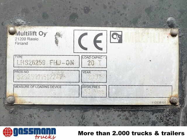 MAN TGA 26.440 6X2-2 BL, Liftachse - Multibasculante camión: foto 2 MAN TGA 26.440 6X2-2 BL, Liftachse - Multibasculante camión: foto 2