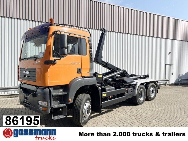 MAN TGA 28.350 6X4-4 BL, Lift-/Lenkachse, Meiller - Multibasculante camión: foto 1 MAN TGA 28.350 6X4-4 BL, Lift-/Lenkachse, Meiller - Multibasculante camión: foto 1