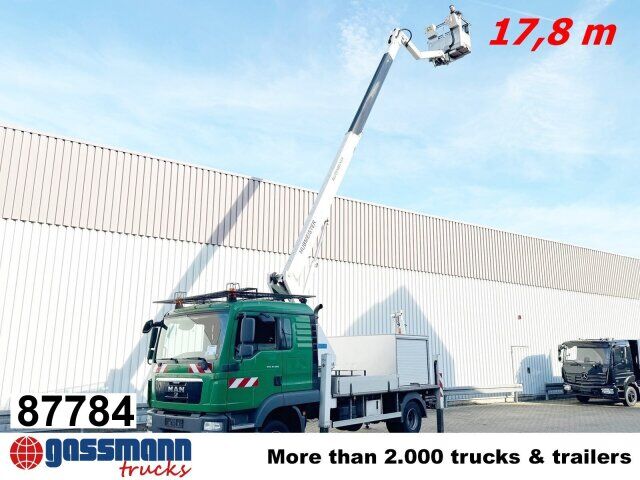 MAN TGL 8.180 4X2 BB, EEV, Blumenbecker - Camión con plataforma elevadora: foto 1 MAN TGL 8.180 4X2 BB, EEV, Blumenbecker - Camión con plataforma elevadora: foto 1