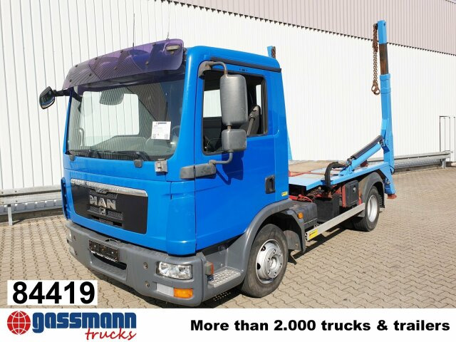 MAN TGL 8.180 4X2 BL, EEV - Portacontenedor de cadenas camión: foto 1 MAN TGL 8.180 4X2 BL, EEV - Portacontenedor de cadenas camión: foto 1