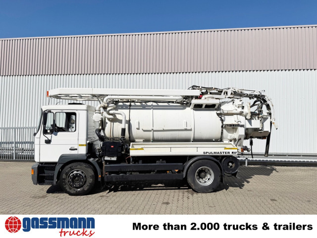 MAN TGM 18.284 4x2 BL, Assmann Saug- und Spülwagen - Barredora vial: foto 4 MAN TGM 18.284 4x2 BL, Assmann Saug- und Spülwagen - Barredora vial: foto 4