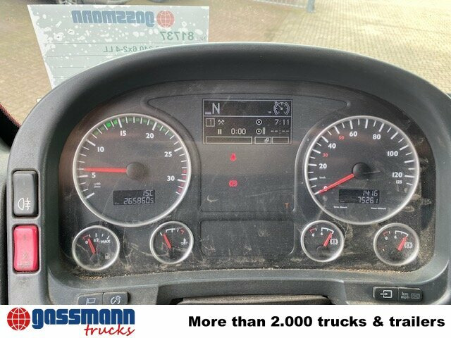 MAN TGM 26.340 6x2-4 LL Getränkewagen, - Camión caja cerrada: foto 5 MAN TGM 26.340 6x2-4 LL Getränkewagen, - Camión caja cerrada: foto 5