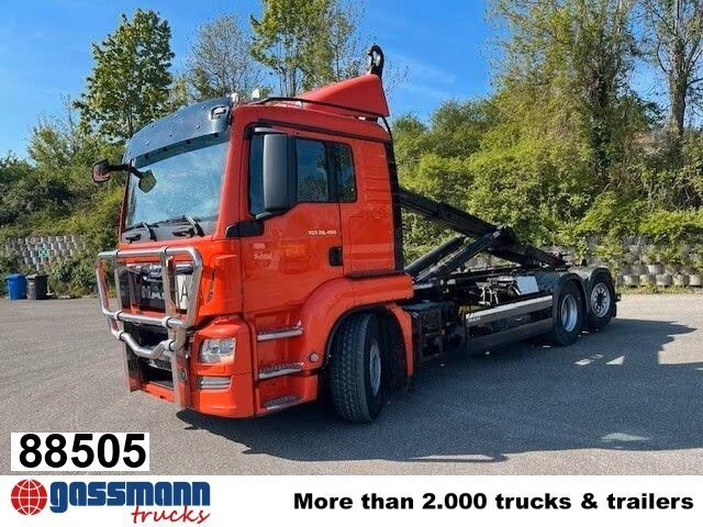 MAN TGS 26.480 6x2-4 BL, Intarder, Lenk-/Liftachse, - Multibasculante camión: foto 1 MAN TGS 26.480 6x2-4 BL, Intarder, Lenk-/Liftachse, - Multibasculante camión: foto 1