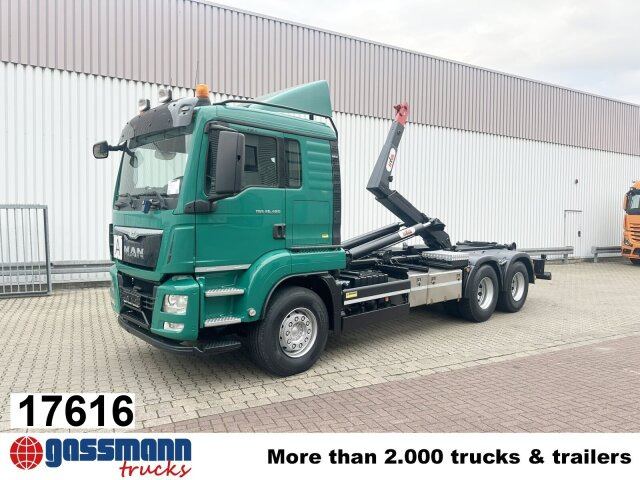 MAN TGS 26.480 6x4 BL, Motorabtrieb, Navi, Intarder, - Multibasculante camión: foto 1 MAN TGS 26.480 6x4 BL, Motorabtrieb, Navi, Intarder, - Multibasculante camión: foto 1