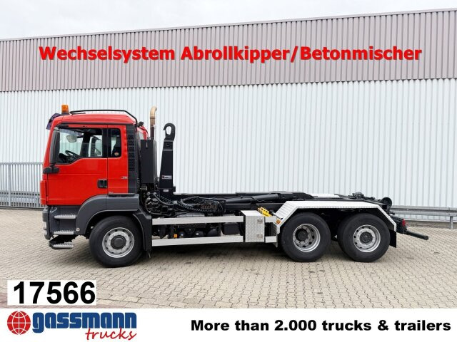 MAN TGS 26.480 6x4H-4 BL, Multilift Abroller - Multibasculante camión: foto 1 MAN TGS 26.480 6x4H-4 BL, Multilift Abroller - Multibasculante camión: foto 1