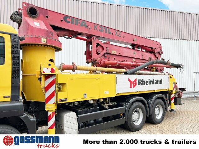 MAN TGS 33.440 6X4 BB, Betonpumpe CIFA K31L XZ, 31m - Bomba de hormigón: foto 2 MAN TGS 33.440 6X4 BB, Betonpumpe CIFA K31L XZ, 31m - Bomba de hormigón: foto 2