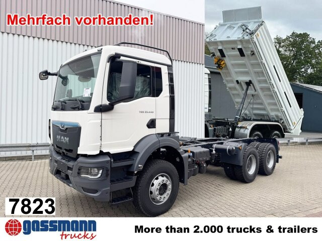 MAN TGS 33.440 6x4 BB, Alu-Bordwände, mehrfach - Volquete camión: foto 1 MAN TGS 33.440 6x4 BB, Alu-Bordwände, mehrfach - Volquete camión: foto 1