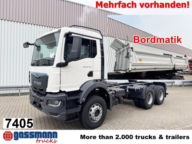 MAN TGS 33.440 6x4 BB, Bordmatik, mehrfach - Volquete camión: foto 1 MAN TGS 33.440 6x4 BB, Bordmatik, mehrfach - Volquete camión: foto 1