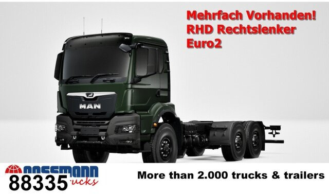 MAN TGS 33.440 6x6 BB CH RHD, Euro2, Rechtslenker, - Chasis camión: foto 1 MAN TGS 33.440 6x6 BB CH RHD, Euro2, Rechtslenker, - Chasis camión: foto 1