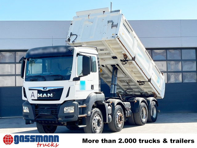 Volquete camión MAN TGS 35.460 8X4 BB, Meiller Bordmatik 13m³: foto 8