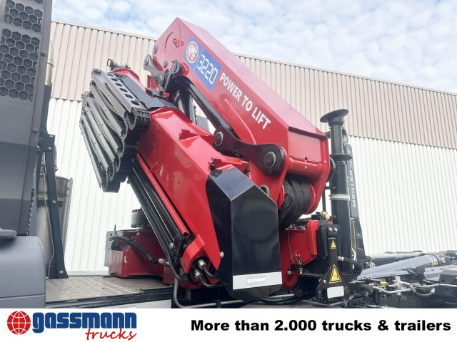 MAN TGS 35.480 8X4 BL, Intarder, Kran HMF 3220-K6, - Multibasculante camión, Camión grúa: foto 3 MAN TGS 35.480 8X4 BL, Intarder, Kran HMF 3220-K6, - Multibasculante camión, Camión grúa: foto 3