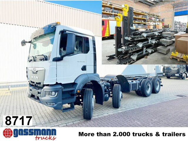 MAN TGS 35.480 8x6H BL CH, HydroDrive, Navi, - Multibasculante camión: foto 1 MAN TGS 35.480 8x6H BL CH, HydroDrive, Navi, - Multibasculante camión: foto 1