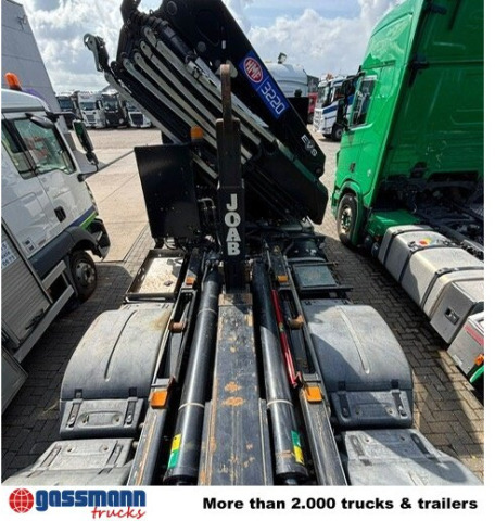 MAN TGS 35.500 8x4-4 BL, Lenk-/Liftachse, Kran HMF - Multibasculante camión, Camión grúa: foto 2 MAN TGS 35.500 8x4-4 BL, Lenk-/Liftachse, Kran HMF - Multibasculante camión, Camión grúa: foto 2