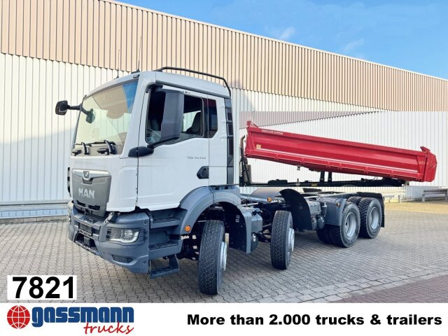 MAN TGS 41.440 8x4 BB, 5x VORHANDEN - Volquete camión: foto 1 MAN TGS 41.440 8x4 BB, 5x VORHANDEN - Volquete camión: foto 1