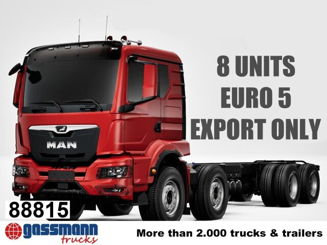 MAN TGS 41.480 8x4 BB CH, MEHRFACH VORHANDEN! - Chasis camión: foto 1 MAN TGS 41.480 8x4 BB CH, MEHRFACH VORHANDEN! - Chasis camión: foto 1