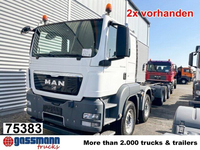 MAN TGS 50.480 BB 10x4, 2x VORHANDEN! - Chasis camión: foto 1 MAN TGS 50.480 BB 10x4, 2x VORHANDEN! - Chasis camión: foto 1