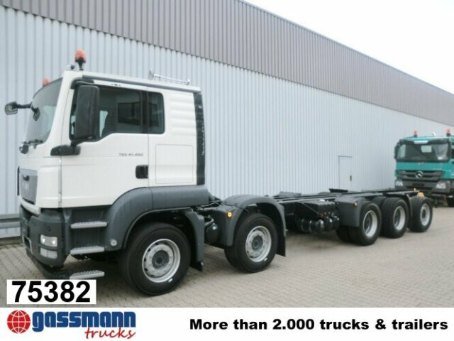 MAN TGS 50.480BB 10x4 Retarder, 3-f.NA - Chasis camión: foto 1 MAN TGS 50.480BB 10x4 Retarder, 3-f.NA - Chasis camión: foto 1