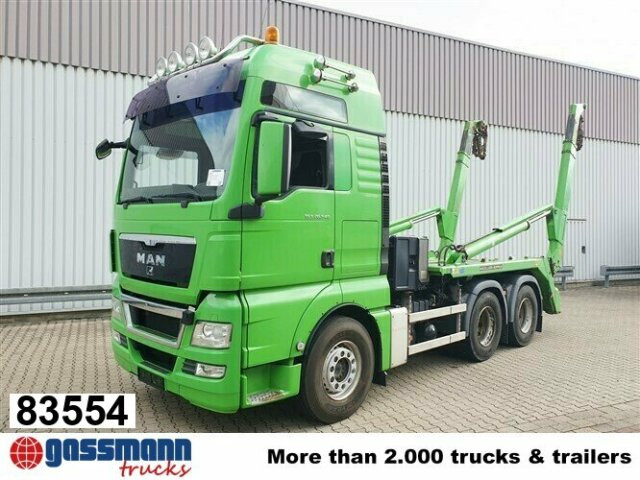 MAN TGX 26.540 6x4 BB, Intarder, XXL-Fahrerhaus - Portacontenedor de cadenas camión: foto 1 MAN TGX 26.540 6x4 BB, Intarder, XXL-Fahrerhaus - Portacontenedor de cadenas camión: foto 1