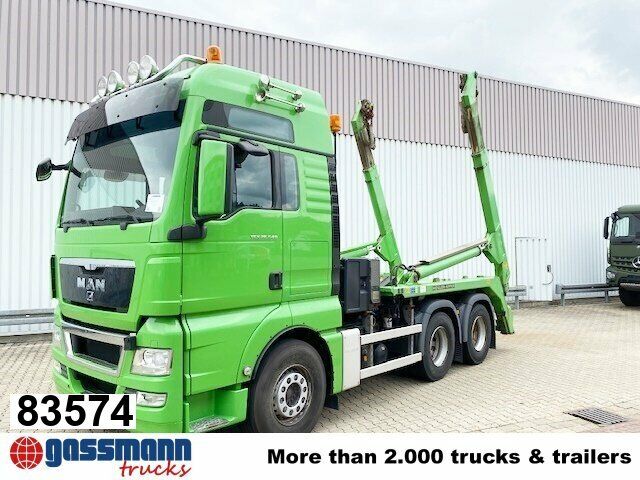 MAN TGX 26.540 6x4 BB, Intarder, XXL-Fahrerhaus - Portacontenedor de cadenas camión: foto 1 MAN TGX 26.540 6x4 BB, Intarder, XXL-Fahrerhaus - Portacontenedor de cadenas camión: foto 1
