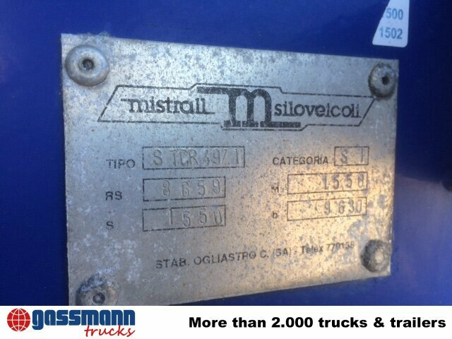 MISTRAL Kippsilo, ca. 49m³ - Semirremolque silo: foto 5 MISTRAL Kippsilo, ca. 49m³ - Semirremolque silo: foto 5