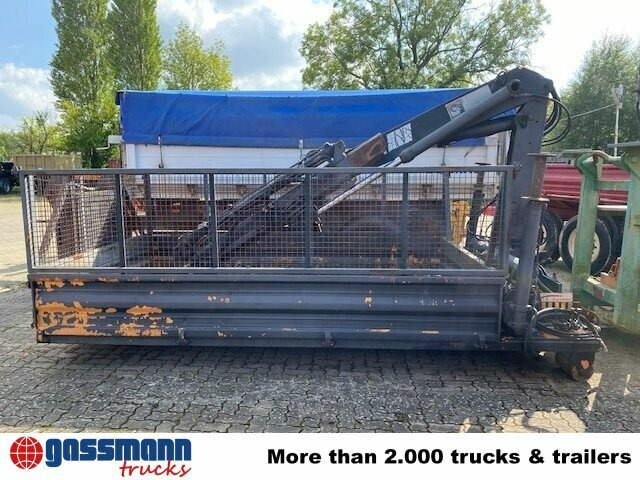 Meiller Abrollcontainer mit Kran Hiab 071 AW B3, ca. - Contenedor de gancho: foto 2 Meiller Abrollcontainer mit Kran Hiab 071 AW B3, ca. - Contenedor de gancho: foto 2