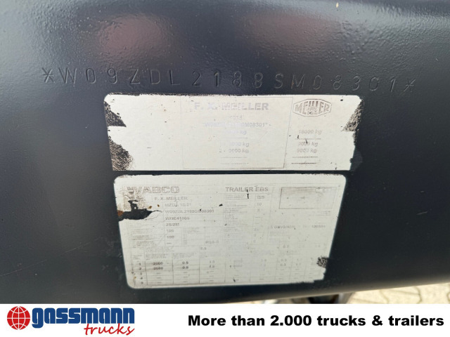 Meiller MZDA 18/21, Bordmatik - Volquete remolque: foto 3 Meiller MZDA 18/21, Bordmatik - Volquete remolque: foto 3