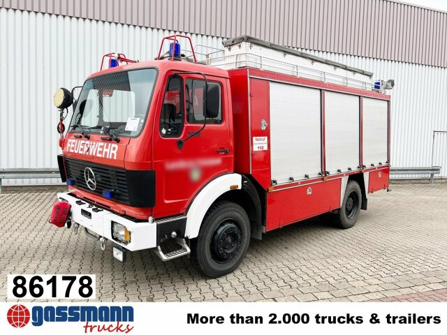 Mercedes-Benz 1219 AF 4x4, Rüstwagen, Seilwinde, - Camión de bomberos: foto 1 Mercedes-Benz 1219 AF 4x4, Rüstwagen, Seilwinde, - Camión de bomberos: foto 1