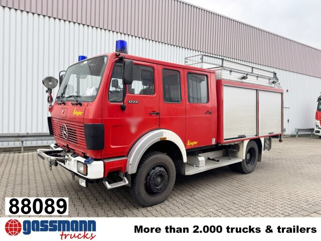 Mercedes-Benz 1222 AF 4x4 Doka, LF 16 TS - Ambulancia: foto 1 Mercedes-Benz 1222 AF 4x4 Doka, LF 16 TS - Ambulancia: foto 1
